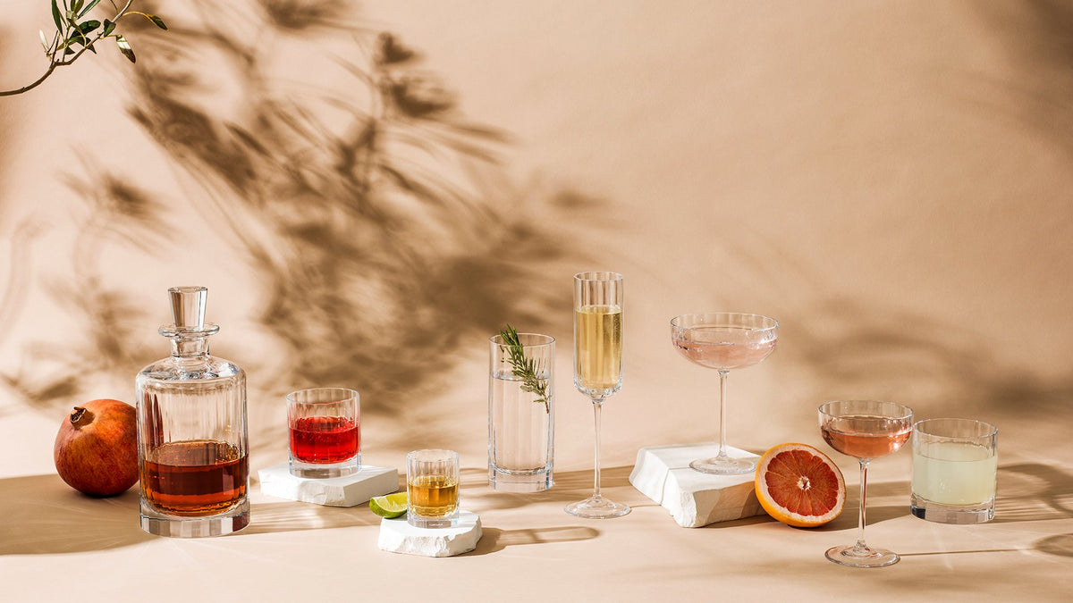 Richard Brendon Fluted Cut Crystal Cocktail Glasses & Decanter, 5 Options  on Food52