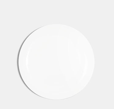 White Coupe Side Plate (24cm)