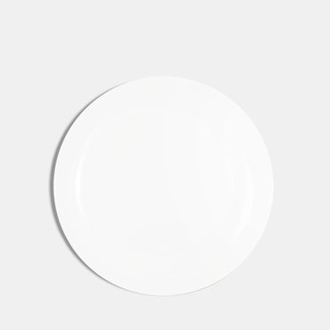 White Coupe Side Plate (24cm)