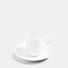 White Espresso Cup & Saucer