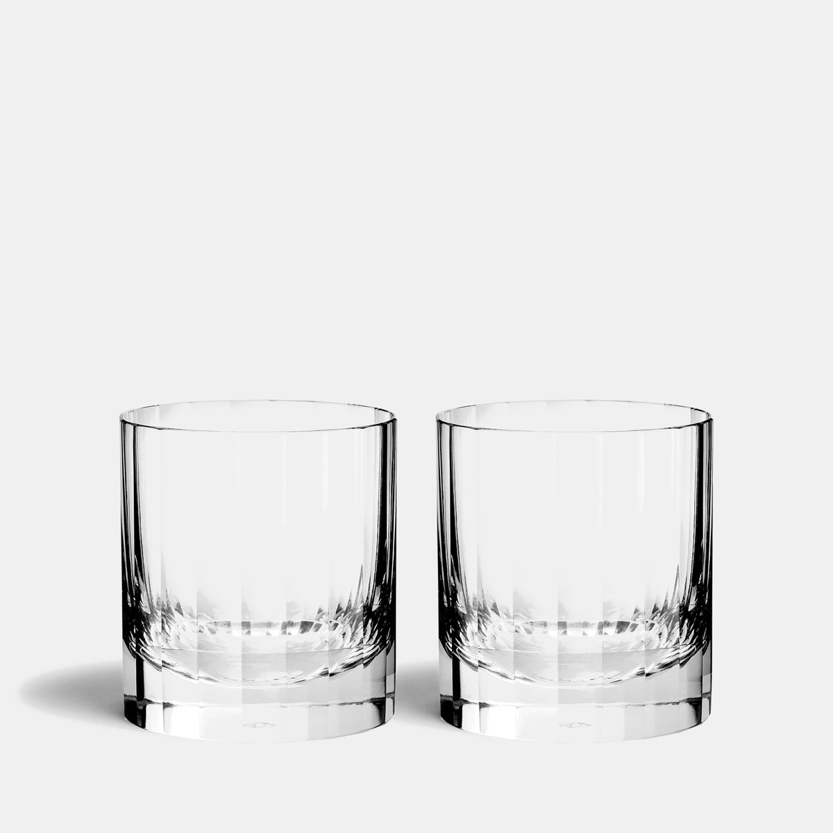 Fluted Double Old Fashioned Glass Tumbler main image 0