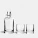 Fluted Whisky Set for Two