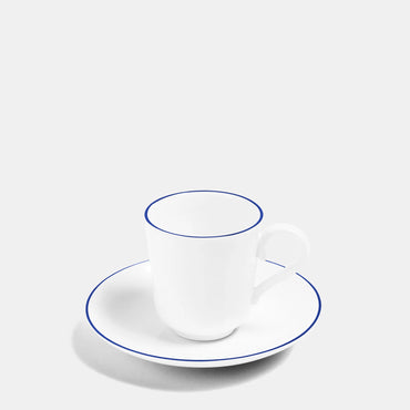 Line Espresso Cup and Saucer