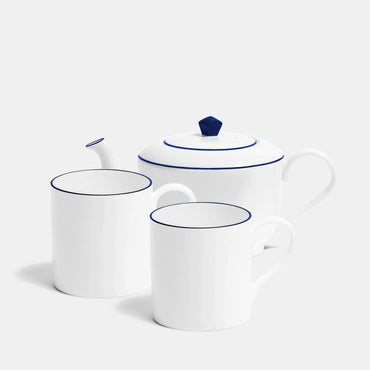 Line Tea for Two with Mugs