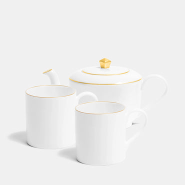 Line Tea for Two with Mugs
