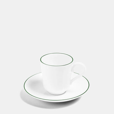 Line Espresso Cup and Saucer