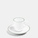 Line Espresso Cup and Saucer