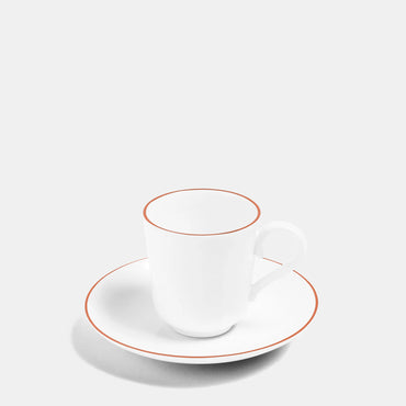 Line Espresso Cup and Saucer