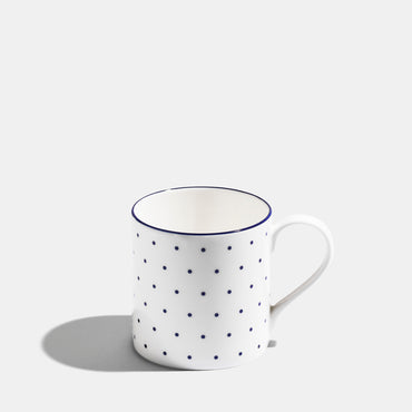Polka Mug - Cobalt