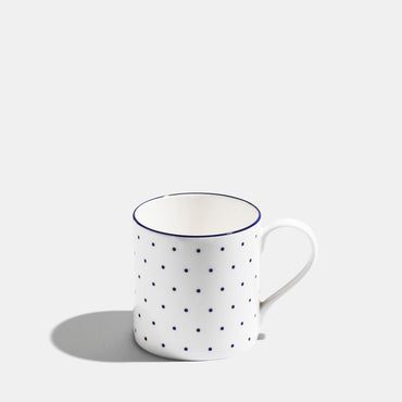 Polka Mug - Cobalt