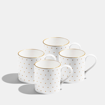 Polka Mug - Gold
