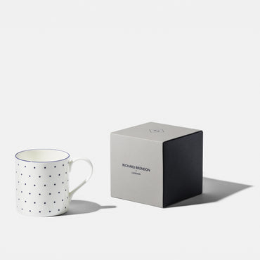 Polka Mug - Cobalt