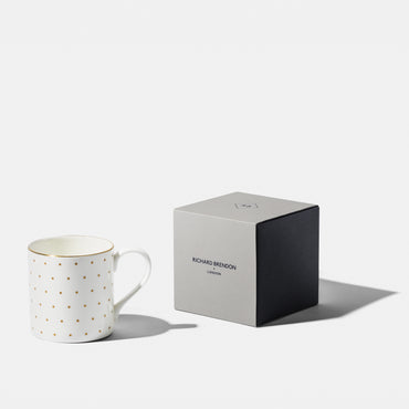 Polka Mug - Gold