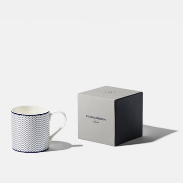 ZigZag Mug- Cobalt