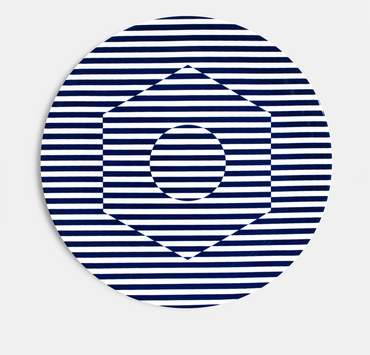 28cm Coupe Dinner Plate - Superstripe - Discontinued