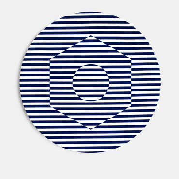 27cm Coupe Dinner Plate - Superstripe - Discontinued