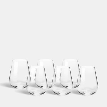 The Stemless Wine and Water Glass