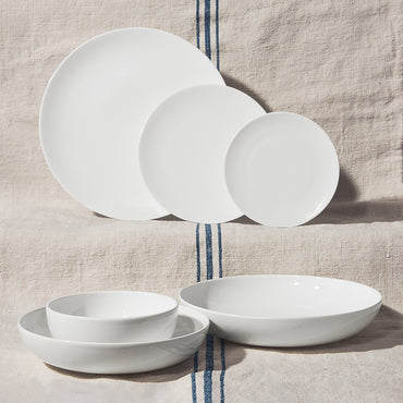 White Ultimate Dinner Set - 24 Piece