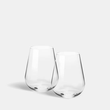 The Stemless Wine and Water Glass