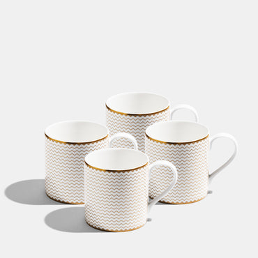 ZigZag Mug - Gold