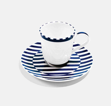 Espresso Cup & Saucer - Superstripe - Discontinued
