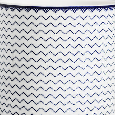 ZigZag Mug- Cobalt