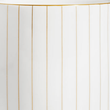 Pinstripe Mug - Gold