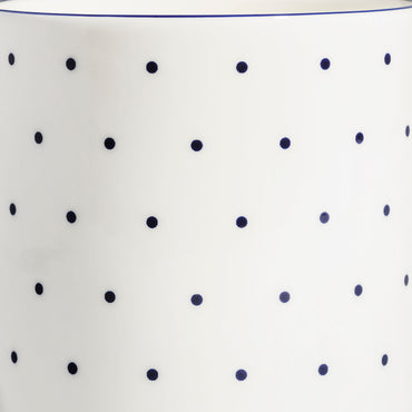 Polka Mug - Cobalt