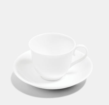Teacup & Saucer - White