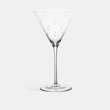Star Cut Martini Glass (set of 2) - The Cocktail Collection