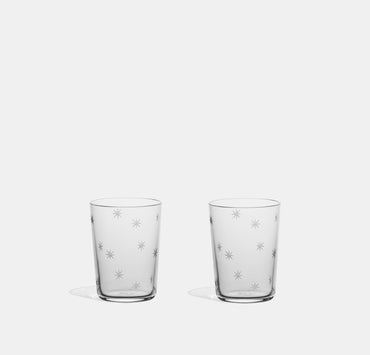 Star Cut Shot Glass (set of 2) - The Cocktail Collection - Discontinued