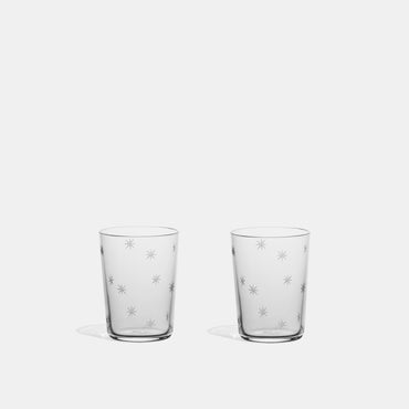 Star Cut Shot Glass (set of 2) - The Cocktail Collection - Discontinued