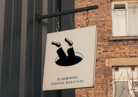 Inside Elsewhere Coffee - Richard Brendon
