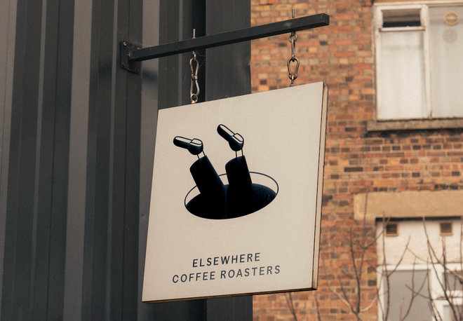 Inside Elsewhere Coffee