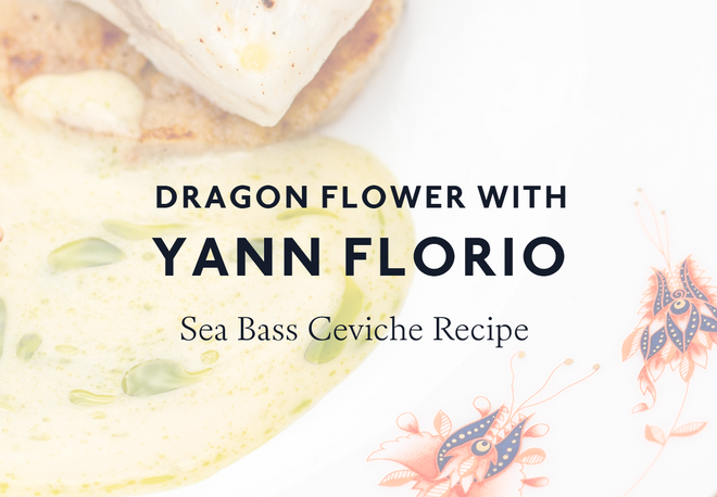 Dragon Flower with Yann Florio: Sea Bass Ceviche | Richard Brendon