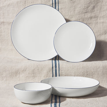Classic Dinner Set - 16 Piece - Line