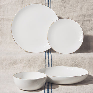 Classic Dinner Set - 16 Piece - Line