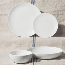 White Classic Dinner Set