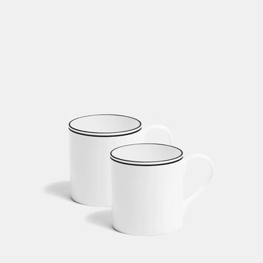Double Line Medium Mug - 270ml/9fl oz