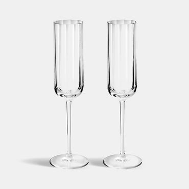 Champagne Set for Two - Fluted