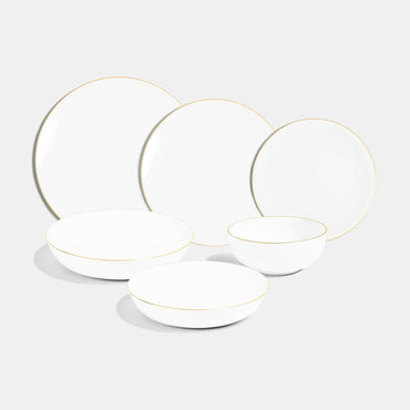 Ultimate Set of Six – 24 Piece – Line - Gold