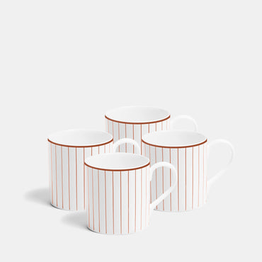 Pinstripe Large Mug - 350ml/12fl oz