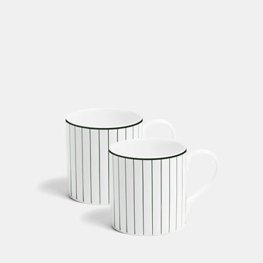 Pinstripe Large Mug - 350ml/12fl oz