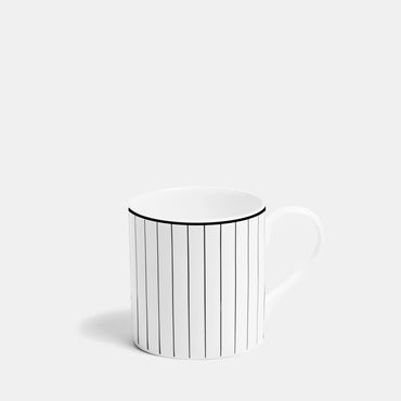 Pinstripe Large Mug - 350ml/12fl oz