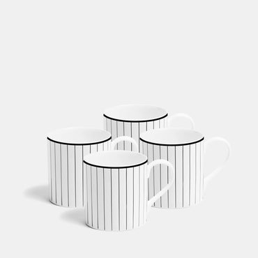 Pinstripe Large Mug - 350ml/12fl oz