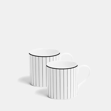 Pinstripe Medium Mug - 270ml/9fl oz