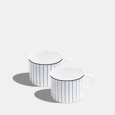 Pinstripe Short Mug - 240ml/8fl oz