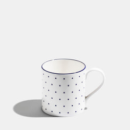 Polka Mug - Cobalt