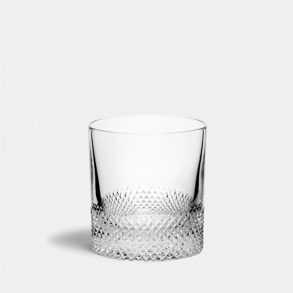 Diamond Double Old-Fashioned Glass