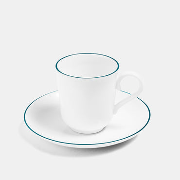 Espresso Cup and Saucer - Line